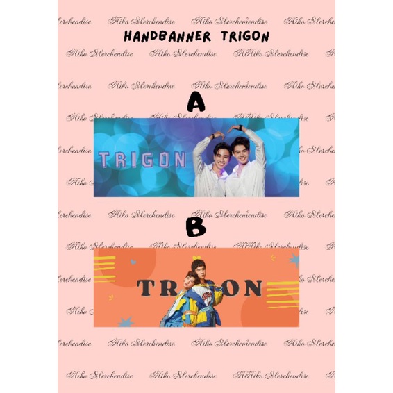 Handbanner Trigon Editions