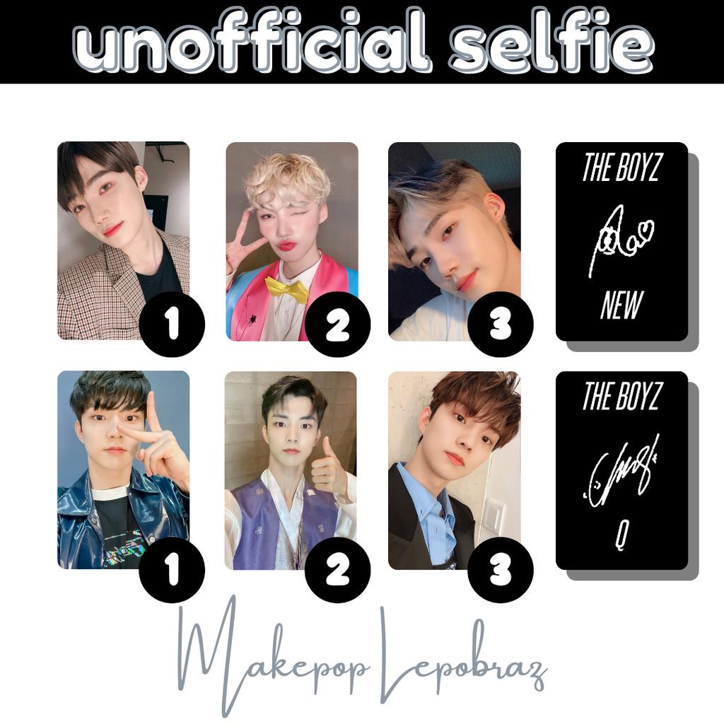 [MIN. 3 PC] THE BOYZ UNOFFICIAL SELFIE - BOYFRIENDABLE PC ERIC HYUNJAE JUYEON SANGYEON NEW Q KEVIN YOUNGHOON HAKNYEON