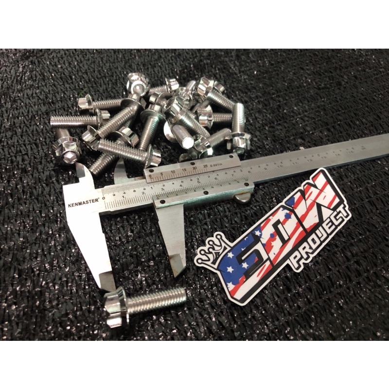 baut stainless M8x25