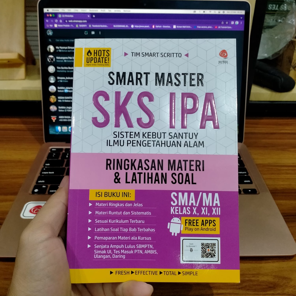 Buku SMA Smart Master SKS IPA SMA / MA Sistem Kebut Santuy Kelas X XI XII-6
