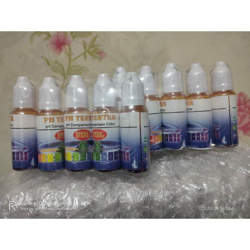 Jual PH drop pH tester, untuk Tes Air Kran atau bahan baku untuk kangen