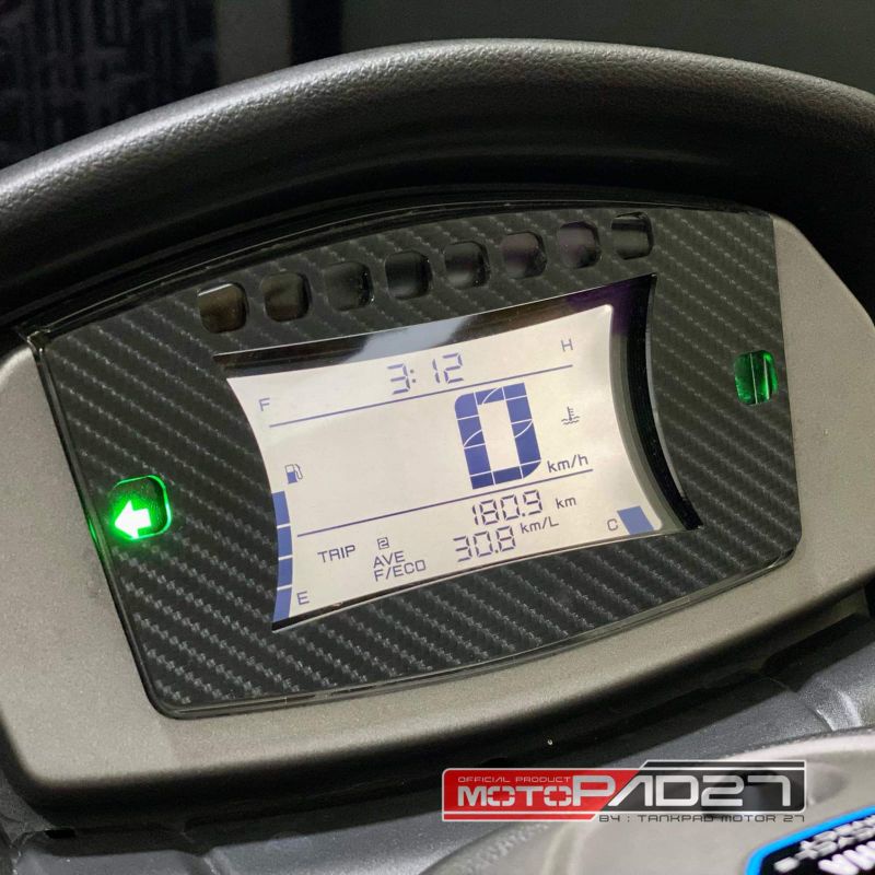 Garnish layar spidometer Yamaha Nmax 2020-2022 akrilik premium