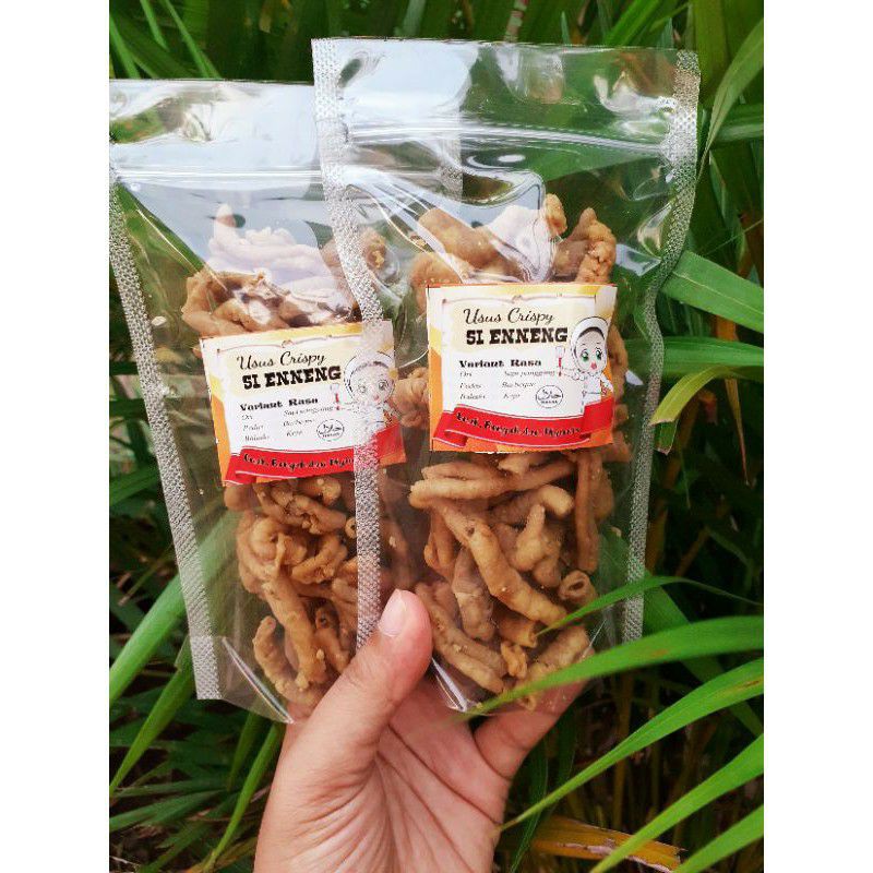 kerpik usus crispy 50 gram rasa rasa terlaris