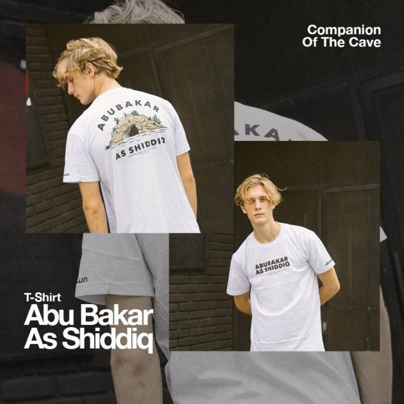 alknown Abubakar Ash Shiddiq (Cave) - Tshirt / Kaos Dakwah-2