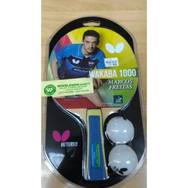 Bet ping pong BUTTERFLY WAKABA 1000 ORIGINAL.. Bet BUTTERFLY WAKABA 1000