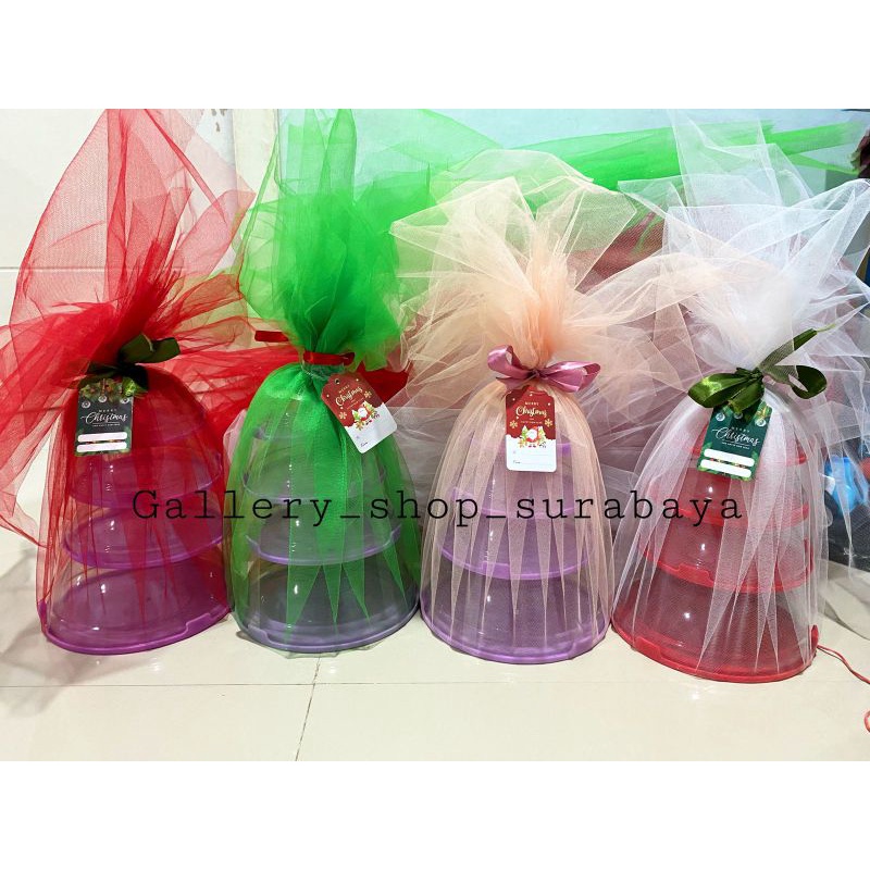 

HAMPERS NATAL LEBARAN BOWL MANGKOK KACA LUCU TUMPUK 4PCS KADO HADIAH MERRY CHRISTMAS POHON NATAL