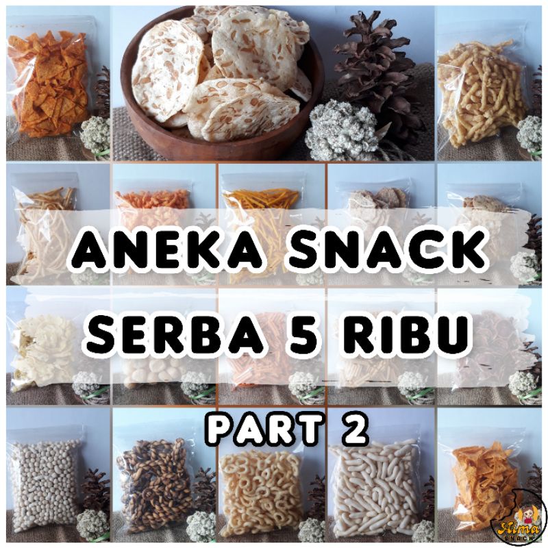 [PROMO] SNACK SERBA GOCENG / SERBA 5 RIBU / SERBA 5.000 / SNACK KILOAN MURAH / CAMILAN MURAH