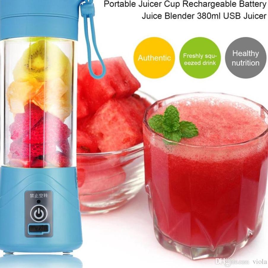 ✬ [KUKE] HM-03 Juice Cup Blender Mini Portable USB / Alat pembuat jus / Blender Mini Portable ☉