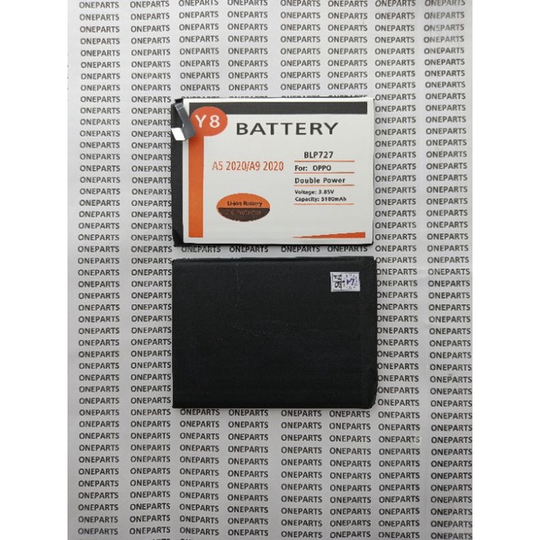 BAT BATTERY BATERAI BATERE OPPO A5 A9 2020 BLP727 Y8 DOUBLE POWER