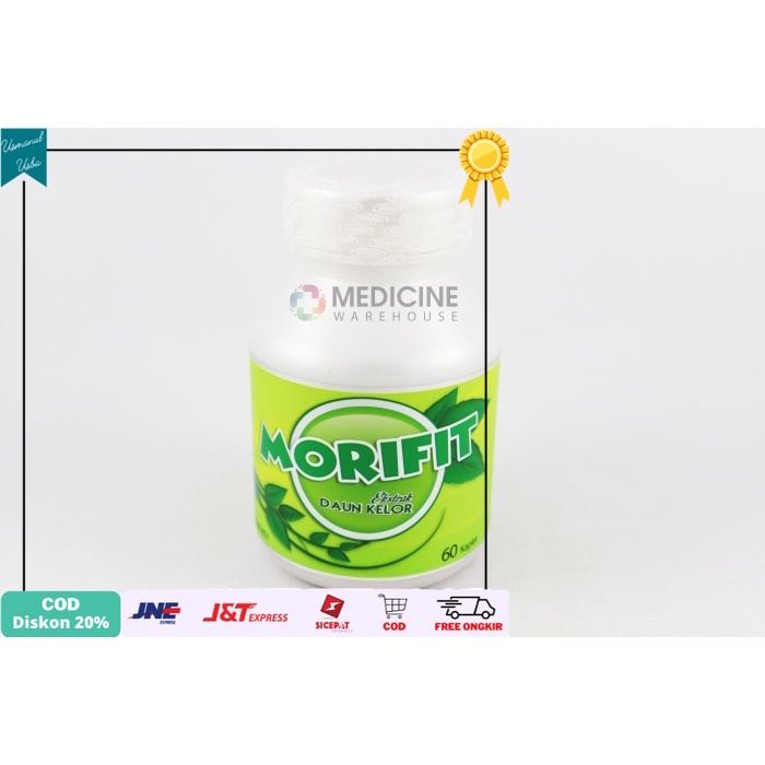 

◾COD◾ Morifit isi 60 kaplet