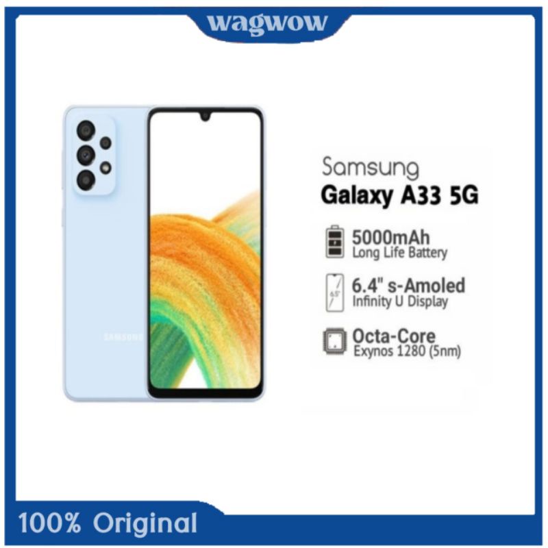 Samsung galaxy A33 5G 8/256 gb