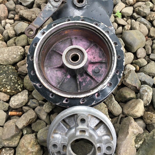 Tromol belakang set RX King original Bekas