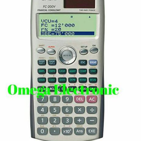 

ê (Terlaris) Casio FC 200 V Financial Calculator ☤