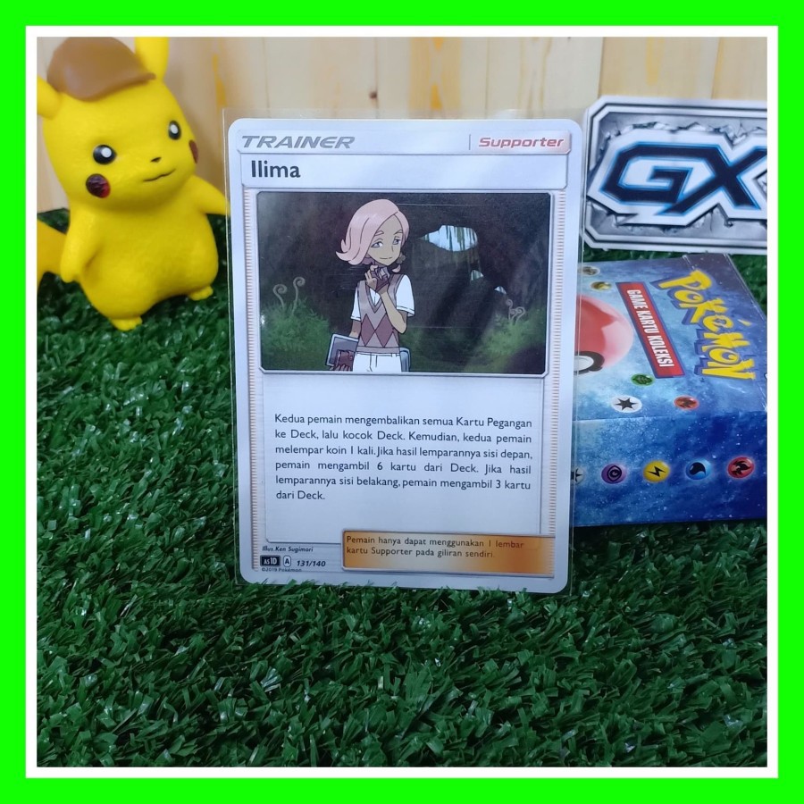 Kartu Pokemon TCG Matahari dan Bulan Ilima 131/140