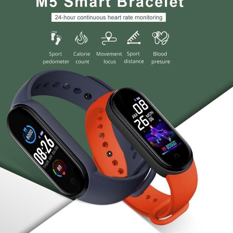 [KODE EH7] Smartwatch Jam Tangan Pintar M3 M4 M5 M6 Look Like Xiaomi Smartband Smart Band Sport Olah