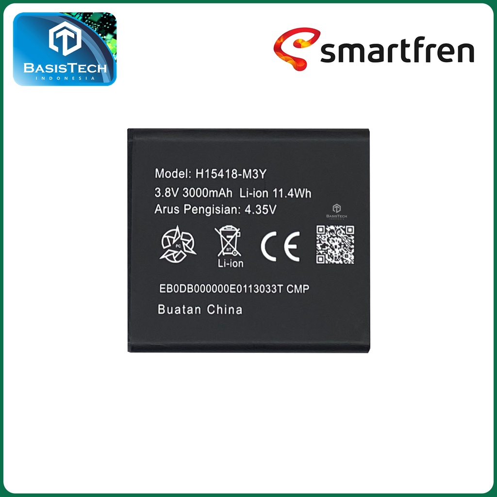 BATERAI ANDROMAX M3Y M3S M3Z DC003 DC007 M26Z1L M26Z1Z H15418 - ORI99