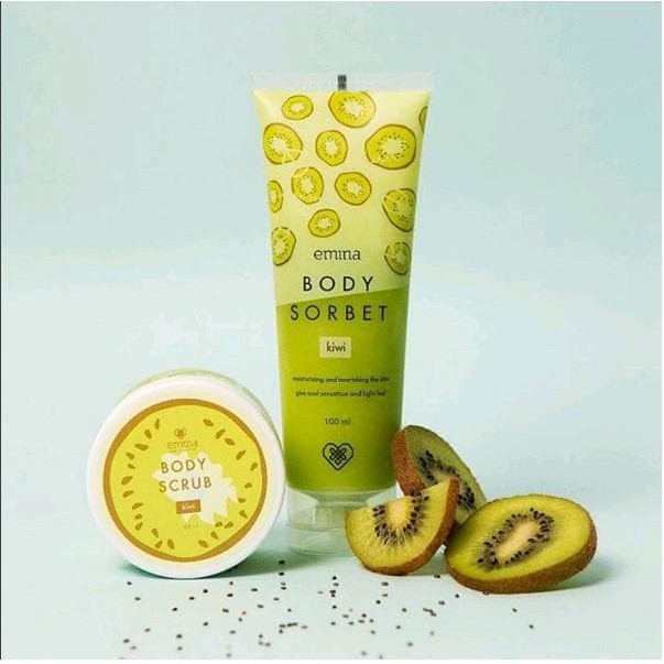 Kiwi Body Sorbet Body Sorbet sensation to skin