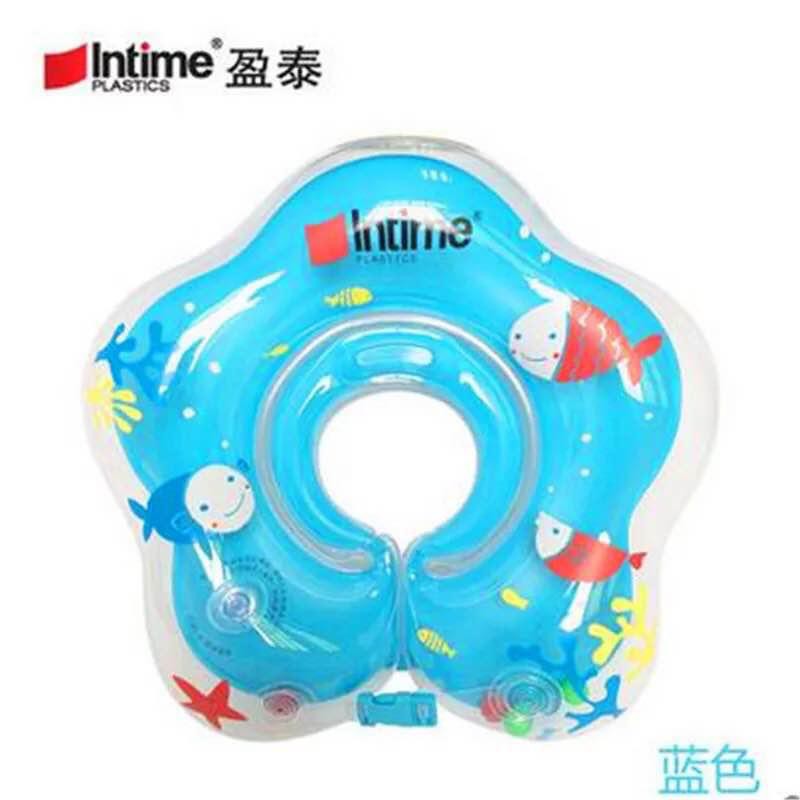 Pelampung Leher Bayi Baby Swim Neckring star bintang merek Intime YT-076