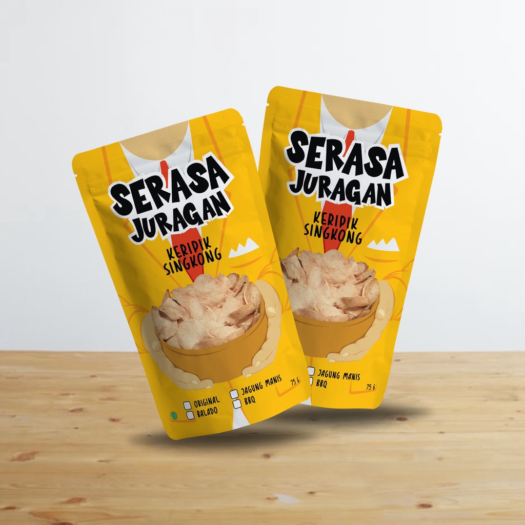 

KERIPIK SINGKONG SERASA JURAGAN - BBQ