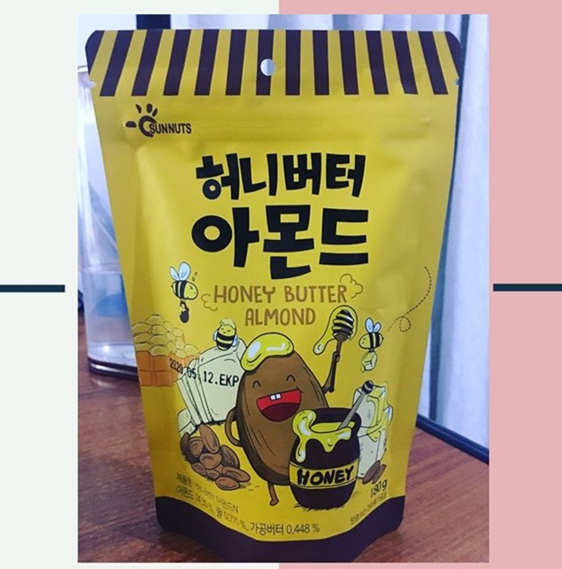 

Honey butter almond snack 180 grams