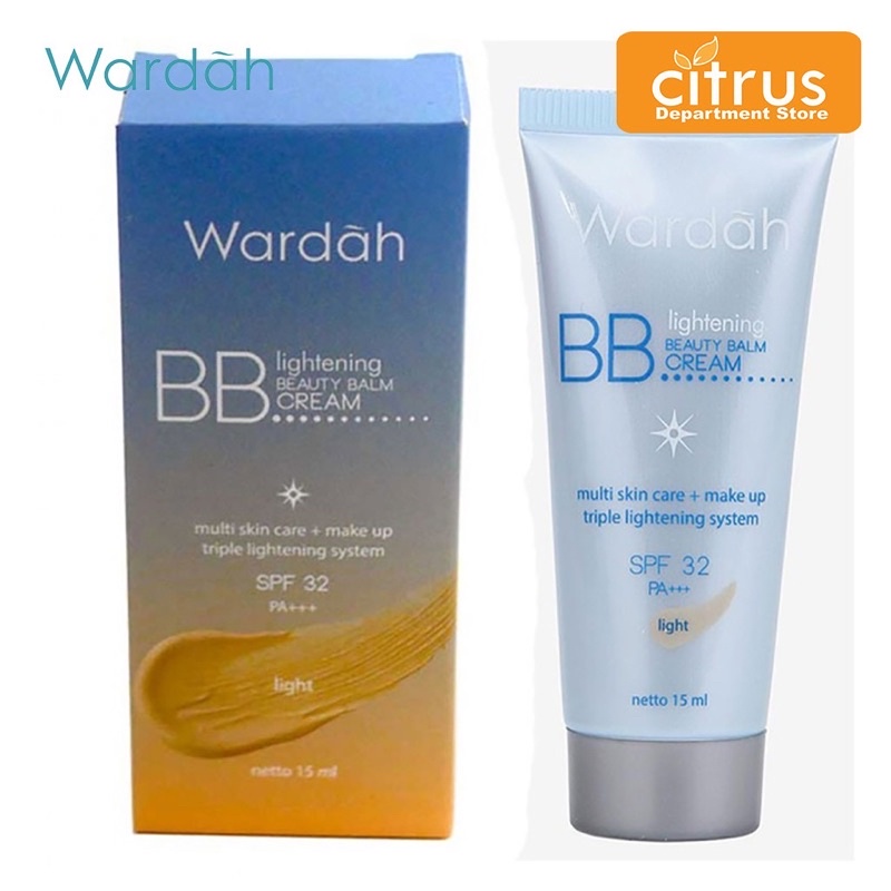 Wardah Lightening BB Cream Beauty Balm Foundation Alas Bedak