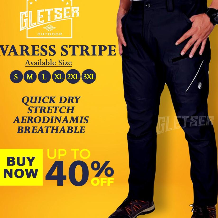 Buruan Belanja CELANA GUNUNG PRIA PANJANG QUICK DRY HIKING STRECH OUTDOOR CELANA TACTIAL PANJANG AVARESS STRIP AVARESS STRIP