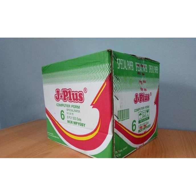 

Continous Form 91/2 x 11 6 Ply ( K6 Jplus ) NCR / Kertas Komputer