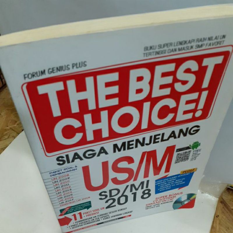 The Best Choice Siaga Menjelang US SD