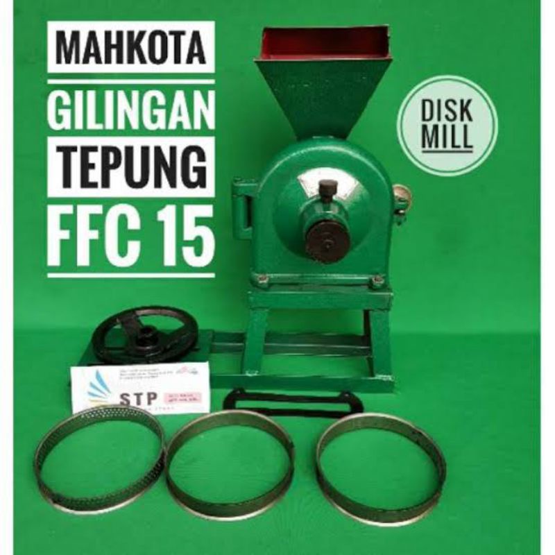 Gilingan Tepung Disk Mill FFC 15 only ( tanpa mesin )