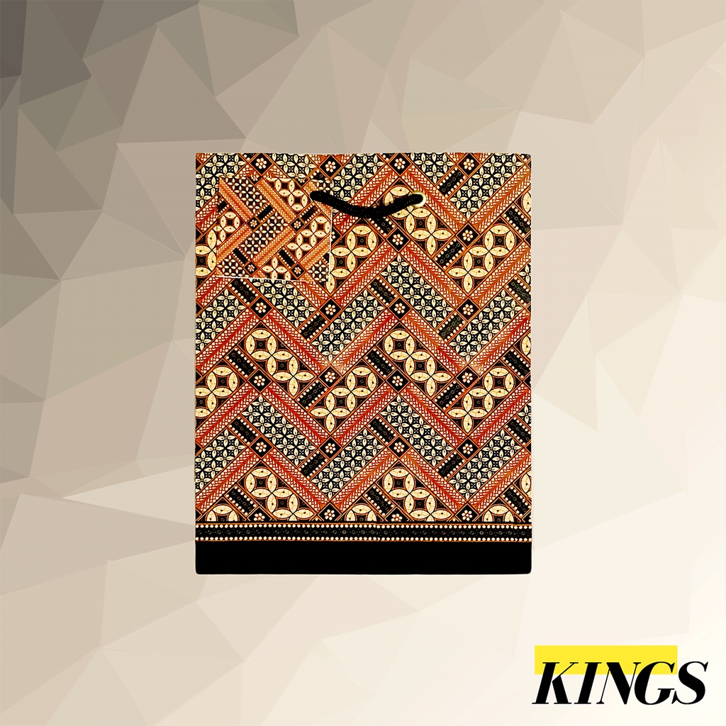 

RB 10 PCS Kiky Paper Bag B Glossy Batik