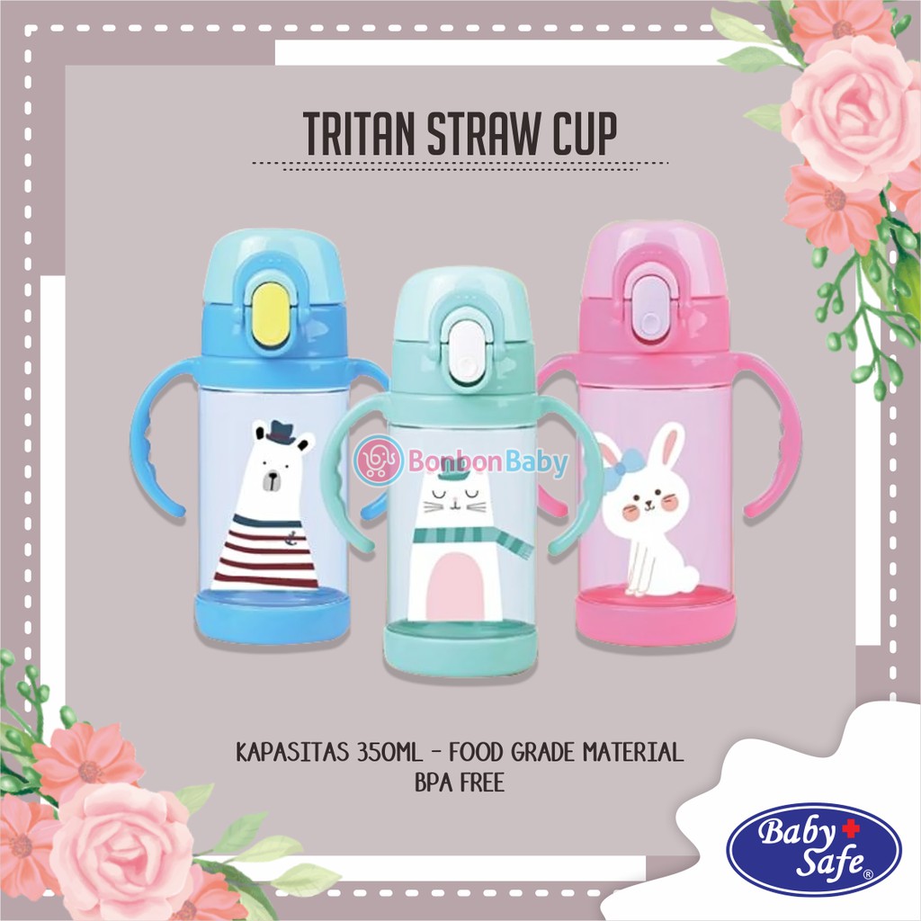 Babysafe Tritan Strawcup 350ml TRI01