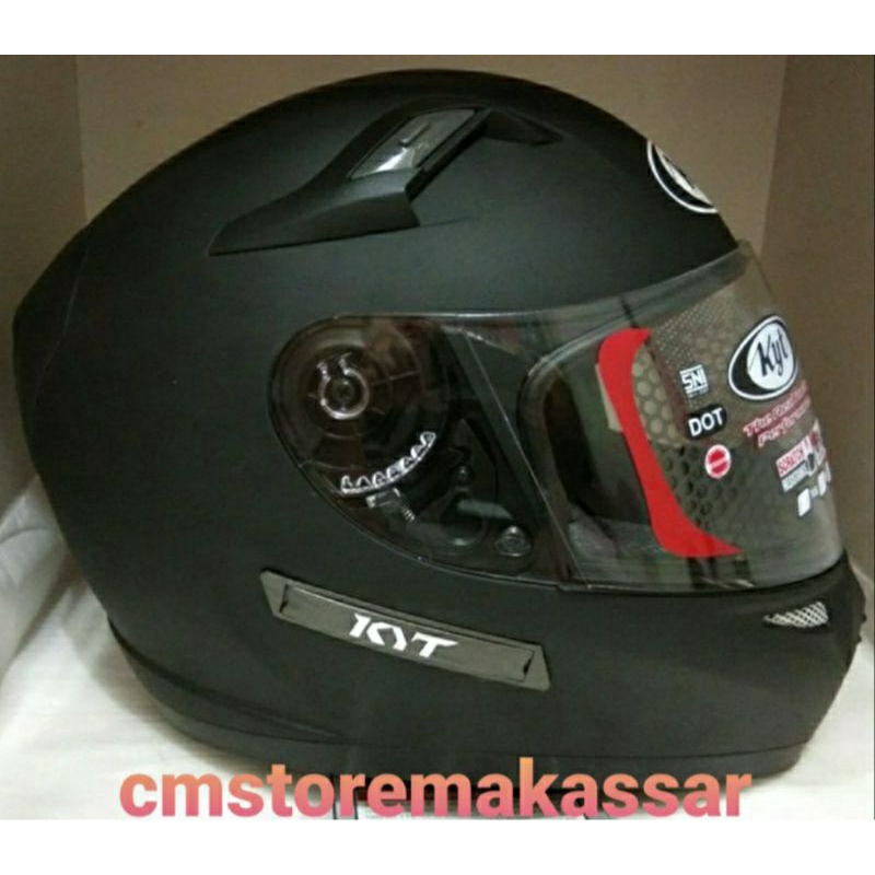 Helm KYT K2R K2 Rider Black Matt Full Face