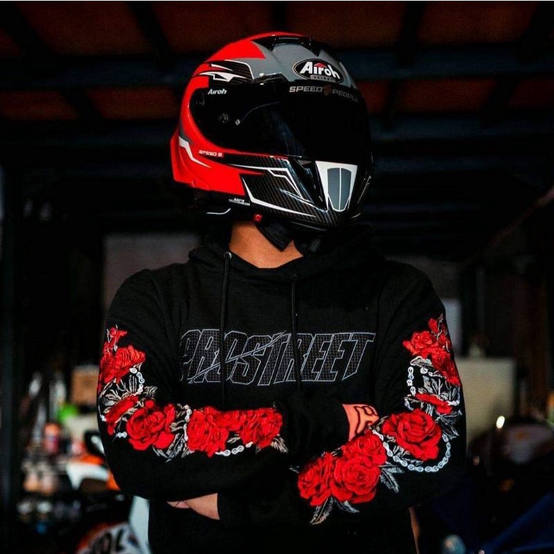 HOODIE PROSTREET BLOOD FLOWER PREMIUM EDITION ORIGINAL LIKE NEW  SIZE M