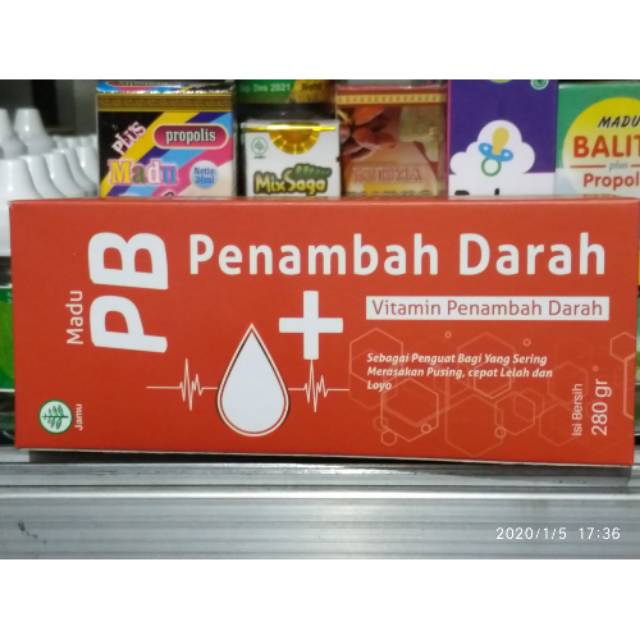 Madu Penambah Darah - Penambah Darah Herbal - Solusi Kurang Darah - Menjaga Xtamina - Anak N Dewasa