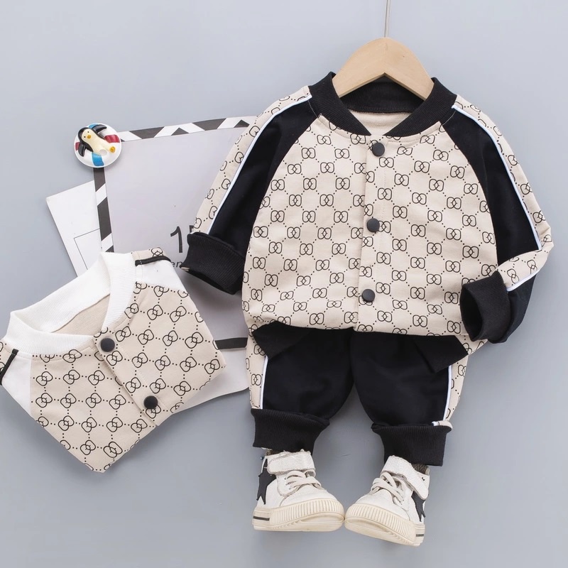 Setelan Anak Laki Laki SPORTY Baju Anak Tracksuit Sportswear Import