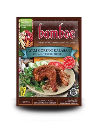 Bumbu instan Bamboe ayam kalasan goreng