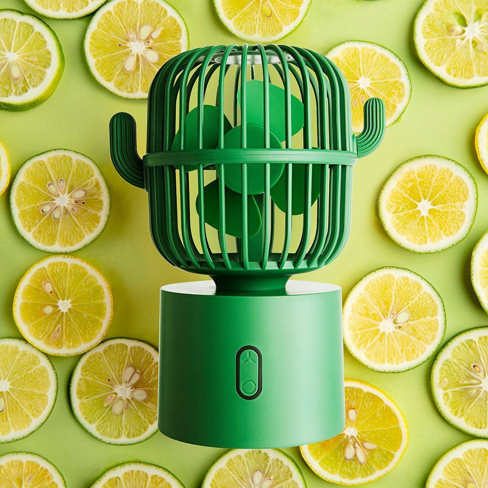 Kipas Angin Mini Portable Senyap Dengan Port Charger USB