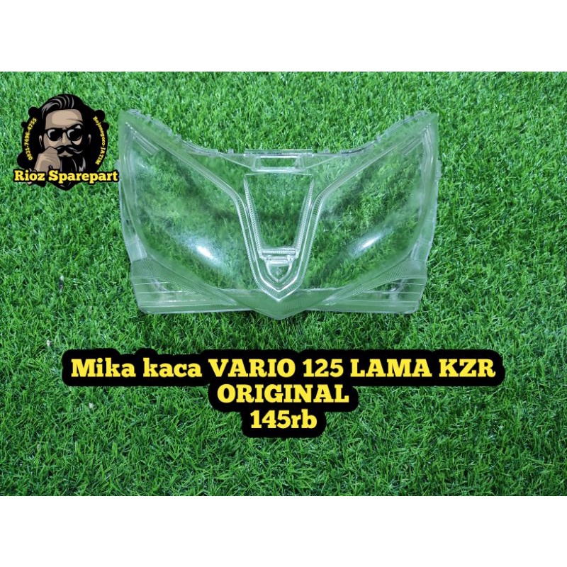 kaca lampu depan vario 125 old stanley original