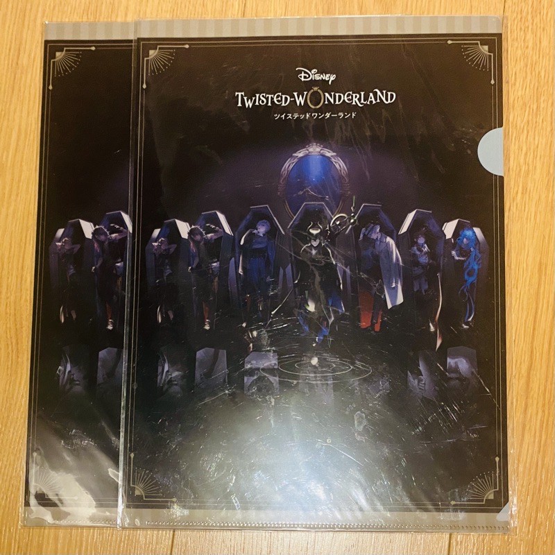 Disney Twisted Wonderland A4 Coffin Dorm Clear File