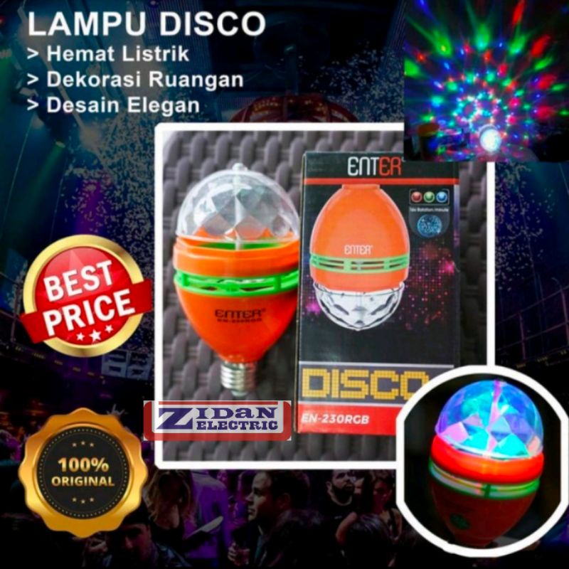 Lampu Disco Led / Lampu Led Disco Putar