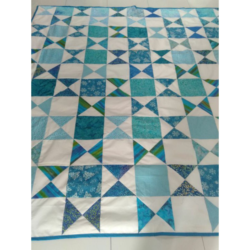 selimut patchwork Ohio star