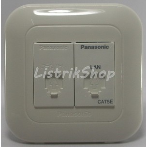 Outlet Data + Telepon Wide Panasonic