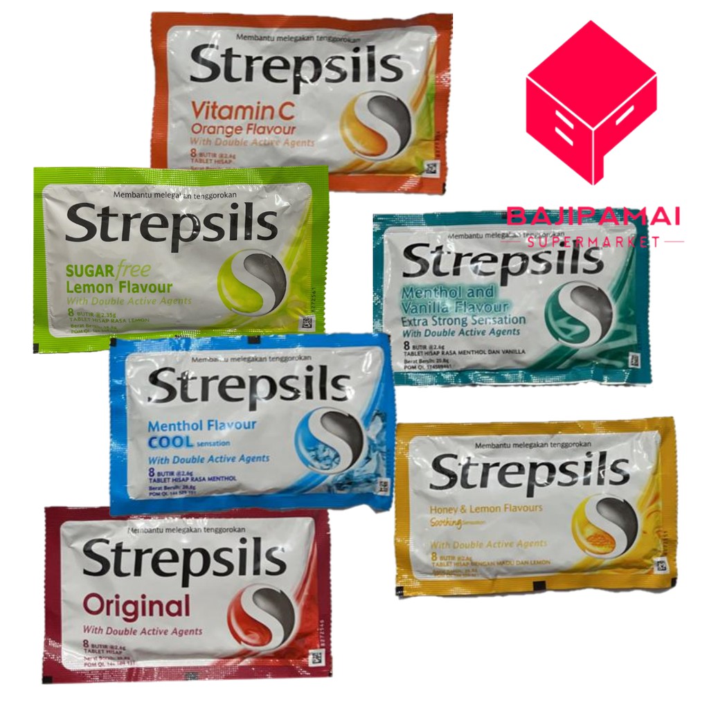 

STREPSILS PERMEN isi 8 btr