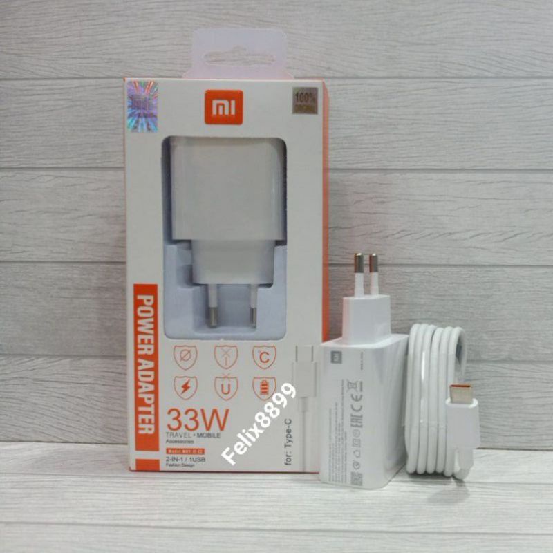 CHARGER XIAOMI 33W 55W 65W 67W 120W Type C TURBO CHARGE Fast Charging