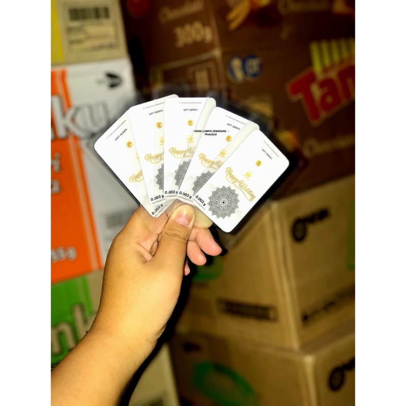 emas babygold 0,002 dijamin asli original 24K logam mulia