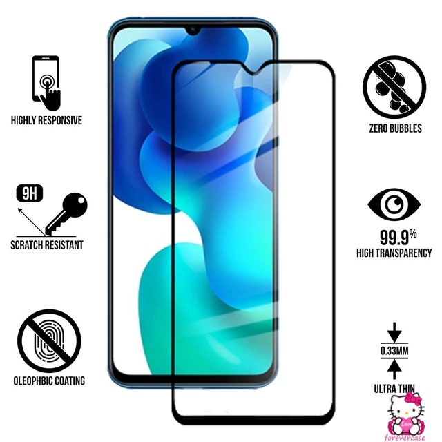 Tempered Glass Pelindung Layar Anti Jatuh Untuk Infinix Hot 8 9 10 11 S4 10Lite Smart 4 5 6 3Plus S5 Note 8 10 10Pro 7Lite 9D