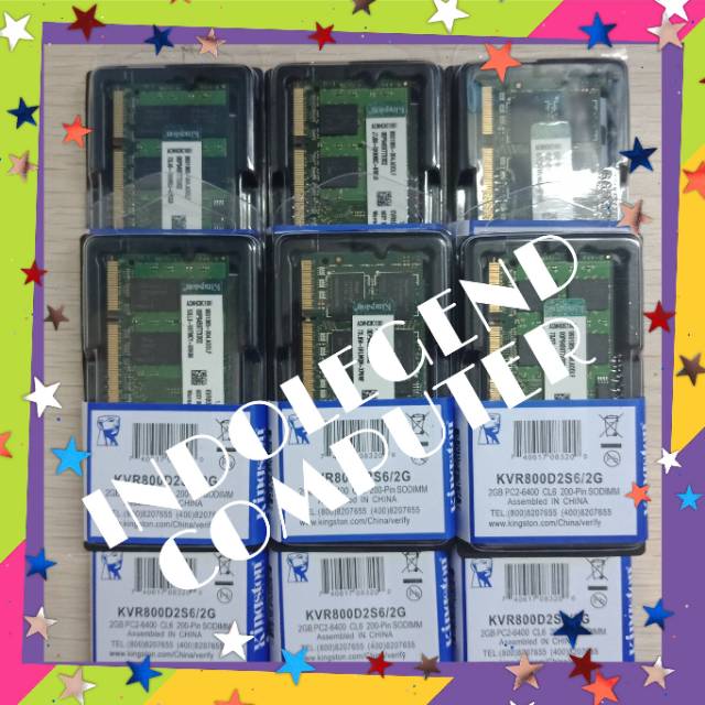 KINGSTON SODIM DDR2 2GB PC6400