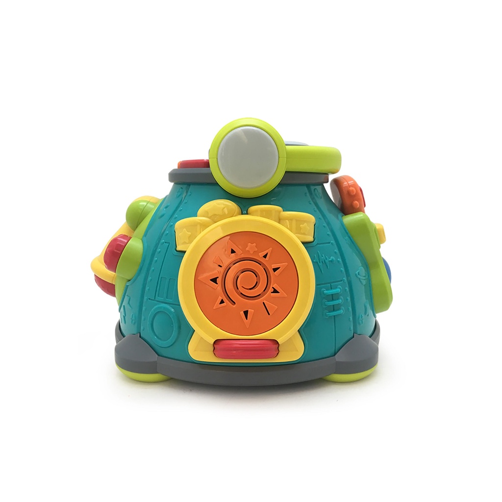 HOLA 3541 Little Karaoke Space Capsule Activity Toy Kotak Musik Mainan Edukasi Anak