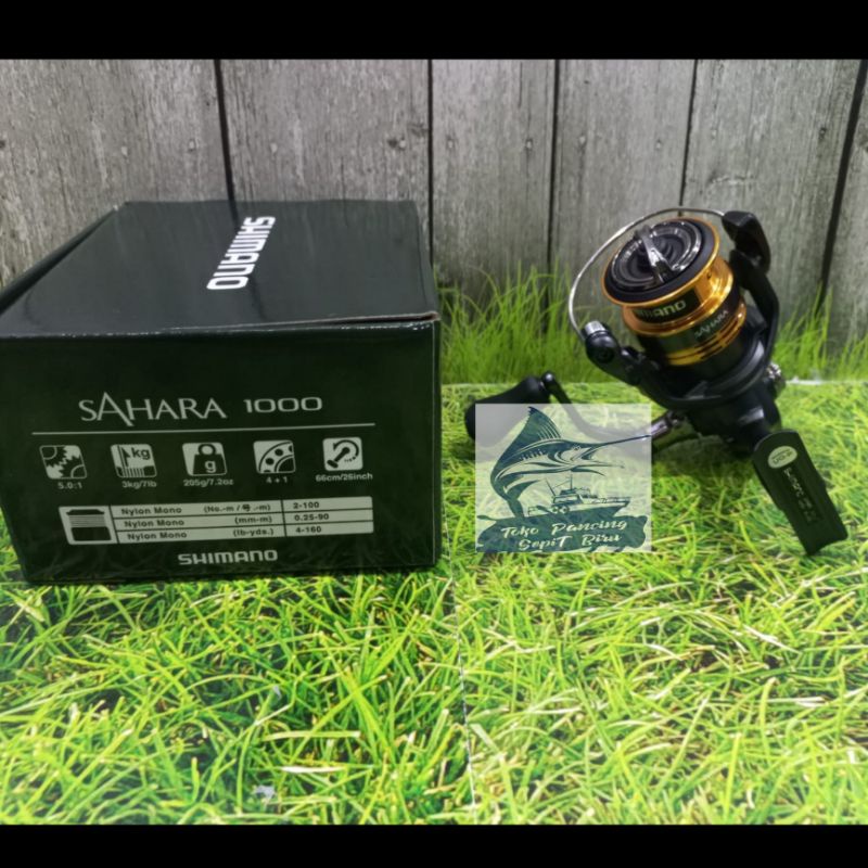 REEL SPINNING SHIMANO SAHARA 1000 POWER HANDLE NEW 2022 BEST SELLER REEL MURAH