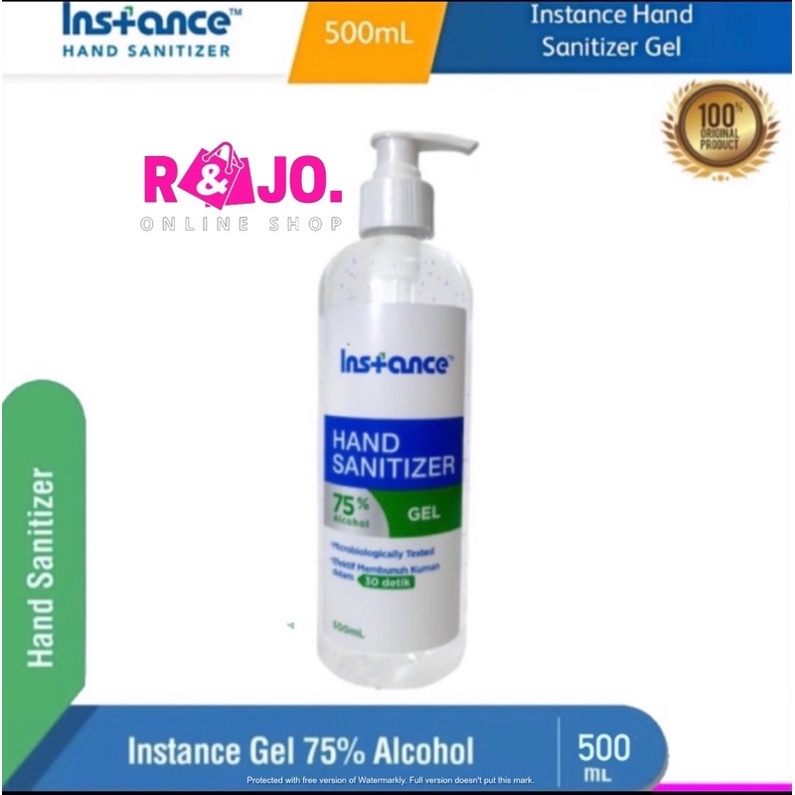Instance Hand Sanitizer Gel 500 ml